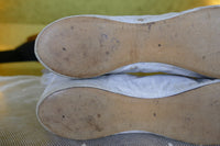 Dehnbare Seidenstiefel, ca. 1852