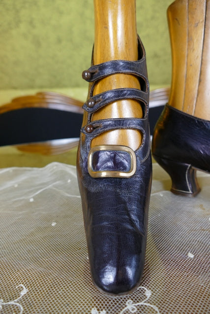 Antike Wanderstiefel aus Leder, ca. 1901