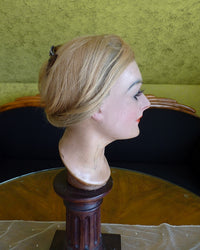 Antiker Kamm aus Kunstschildpatt und Strass, ca. 1905