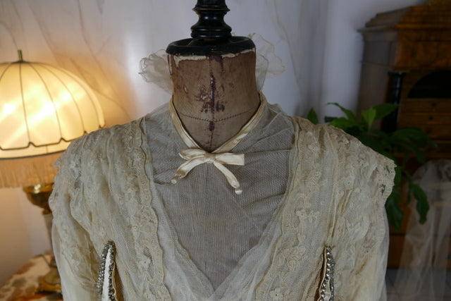 HUGHES &amp; STARNES Brautkleid, ca. 1915