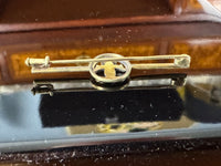 Crown Princess Cecilie of Prussia Gold Tie Pin with Enamel Monogram