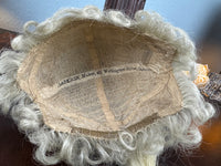 Victorian Theatrical Horsehair Wig, London ca. 1890 – Clarkson Maker, Wellington Street