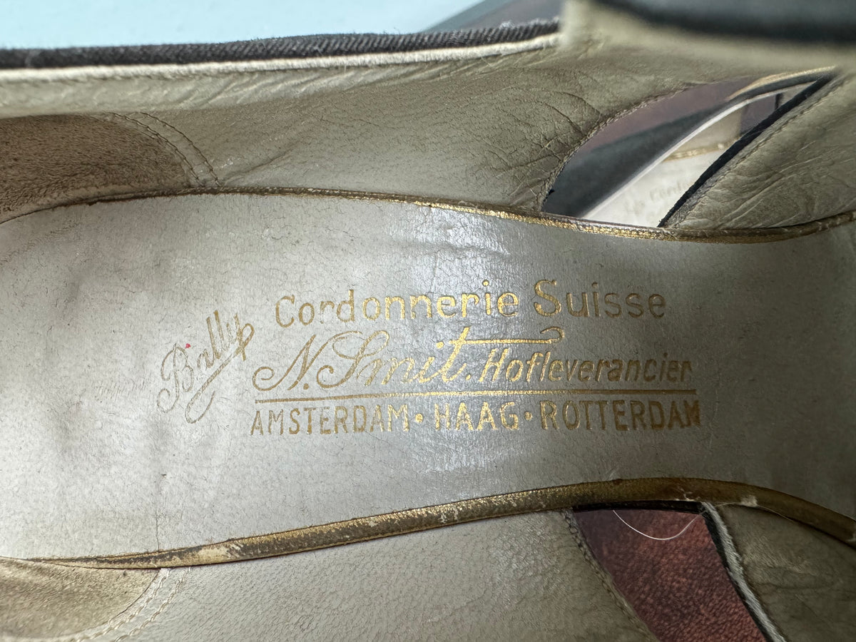 BALLY Cordonnerie Suisse Schuhe, 1930er Jahre