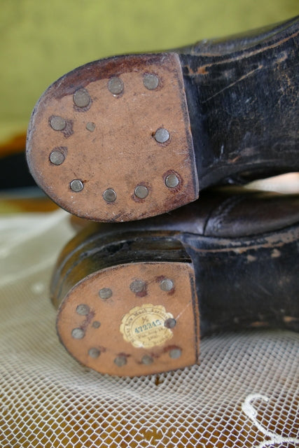 Kinderstiefel, patentiert 1860