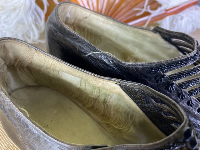 Abendschuhe, ca. 1898
