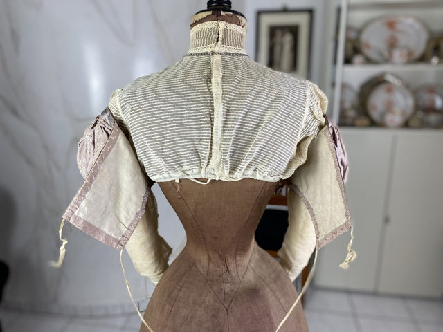 Empireseidenspencer, Frankreich, ca. 1805 – Seltene Mode des frühen 19. Jahrhunderts