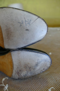 Musterschuhe, England, 1870er Jahre