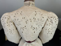 Leinen-Spazierkleid, Amerika, ca. 1904