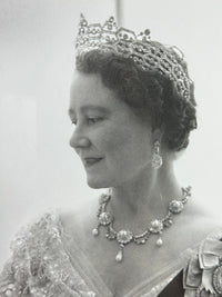 Signiertes Foto von Königinmutter Elizabeth, Queen Mum, 1962