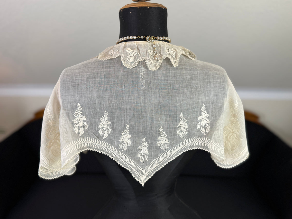 Rokoko-Damen-Fichu, England, ca. 1790