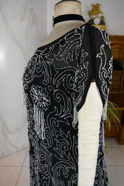 Besticktes Flapper-Kleid, Frankreich, ca. 1925