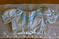 Mieder-Reifrockkleid, 1850er Jahre