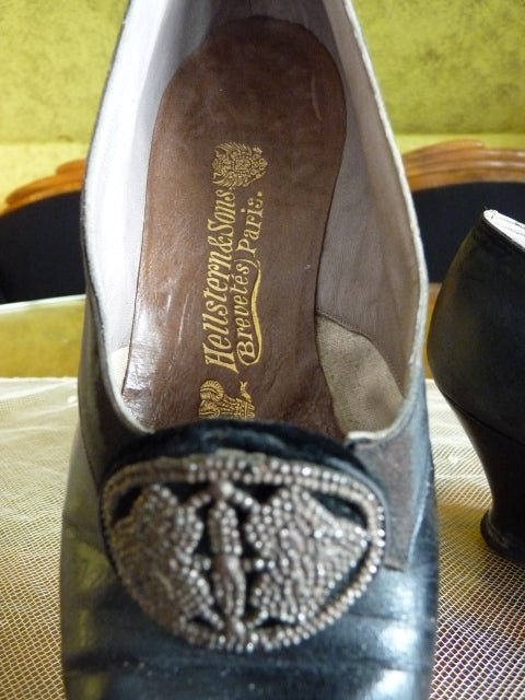HELLSTERN &amp; SONS Edwardianische Schuhe, Paris, ca. 1905
