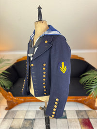 Einzigartige Sammlung zur deutschen Marine & Luftschifftruppe aus dem Ersten Weltkrieg, ca. 1914 – Messjacket von Willi Zunner mit Fotos und Feldpost