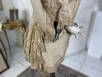 DRECOLL Gehrock, Paris & Wien, ca. 1910 – Antike Couture-Seidenjacke