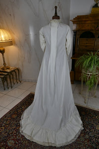 Boudoir-Gewand, Amerika, ca. 1877