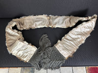 KÖNIGLICHE Stola aus Gänsefedern, aus dem Nachlass der Prinzessin Maria Immaculata von Bourbon-Sizilien, ca. 1875