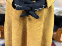 Antikes Regency-Kleid aus goldener Moiré-Seide, ca. 1815-1820