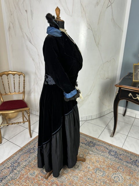 Samtmantel, Amerika, ca. 1915