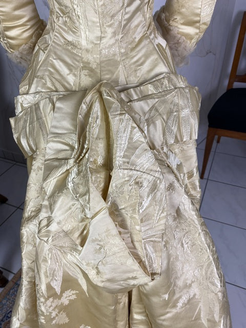 AM VAIL Brautkleid, Amerika, ca. 1879