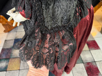 Antiker viktorianischer Dolman mit Perlenbesatz, ca. 1884
