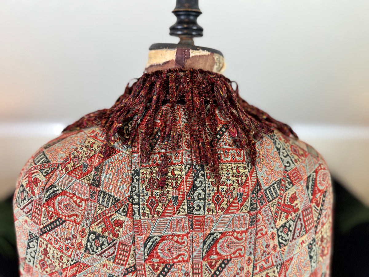 Antiker viktorianischer Paisley-Dolman, ca. 1880