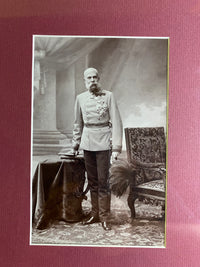 Cadre cadeau, Kaiser Franz Josef, Autriche, vers 1897