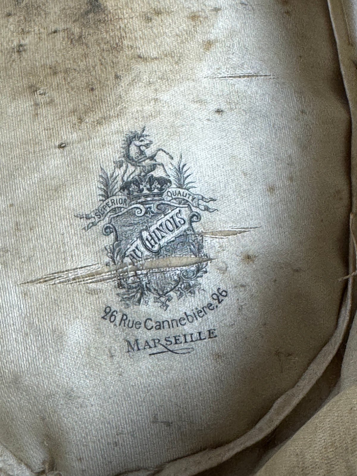 Antique French Straw Walking Hat, ca. 1901 – AU CHINOIS Marseille