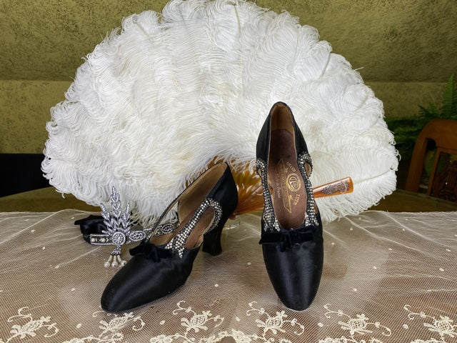 GRAND LUXE Abendschuhe, Frankreich, ca. 1927