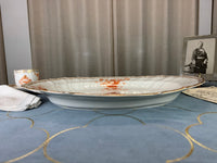 Neuosier Large Serving Platter, Kaiser Wilhelm II, ca. 1900