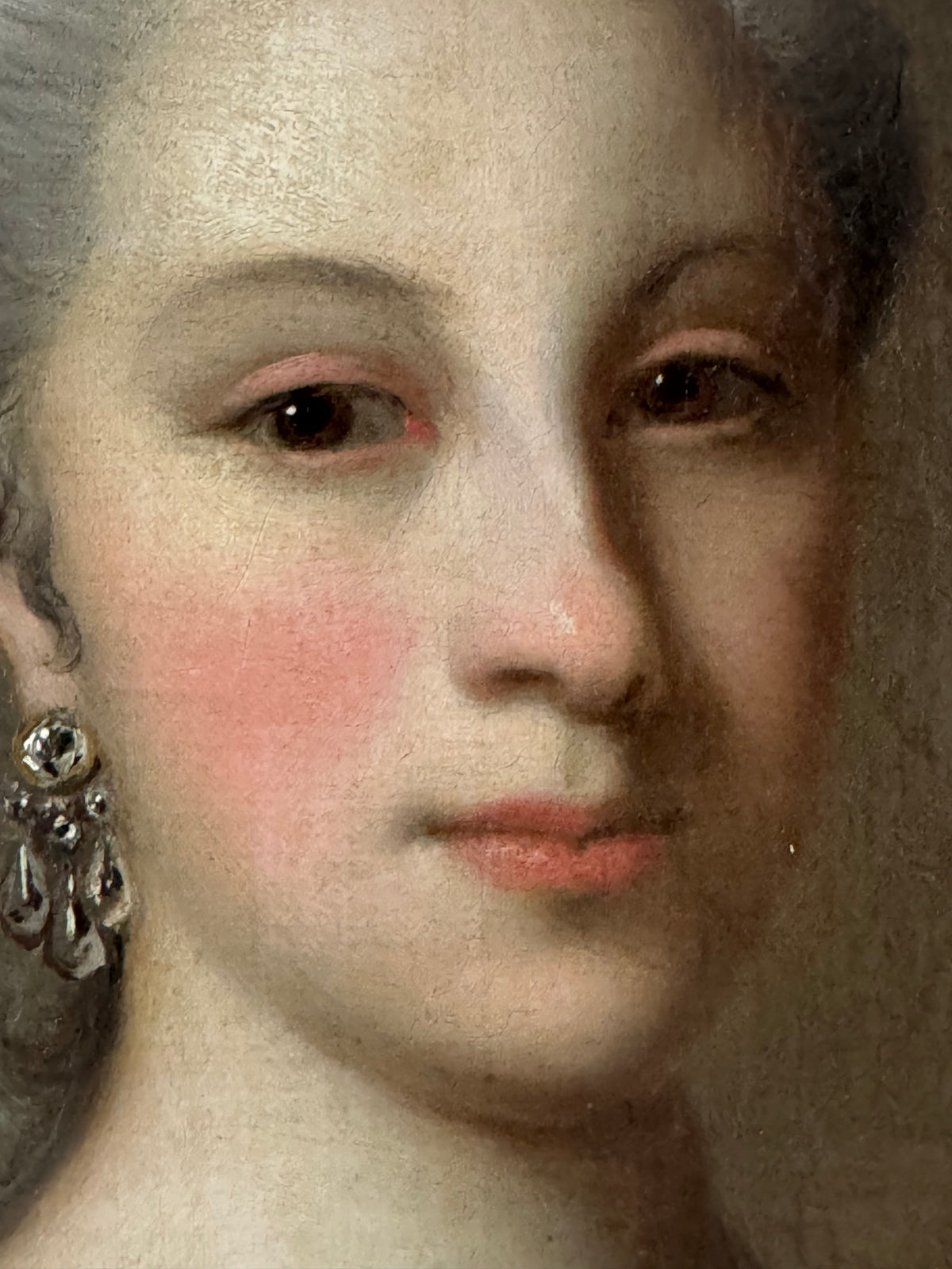 Viennese Rococo portrait pair — Austrian 18th‑century couple in court dress