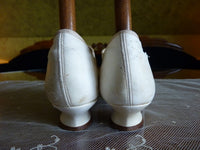 Antike Hochzeitsschuhe aus Ziegenleder, ca. 1910