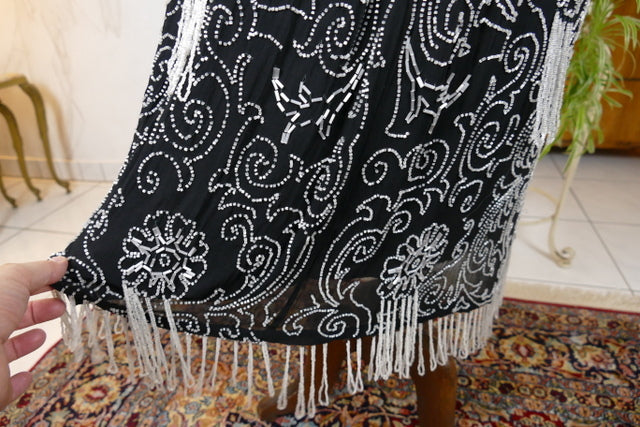 Besticktes Flapper-Kleid, Frankreich, ca. 1925