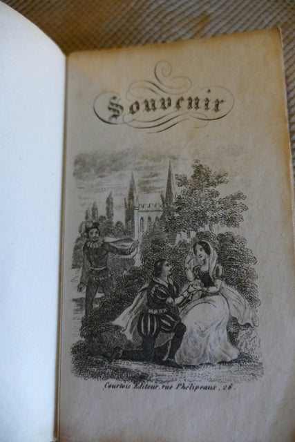 Souvenirheft, Paris, ca. 1865