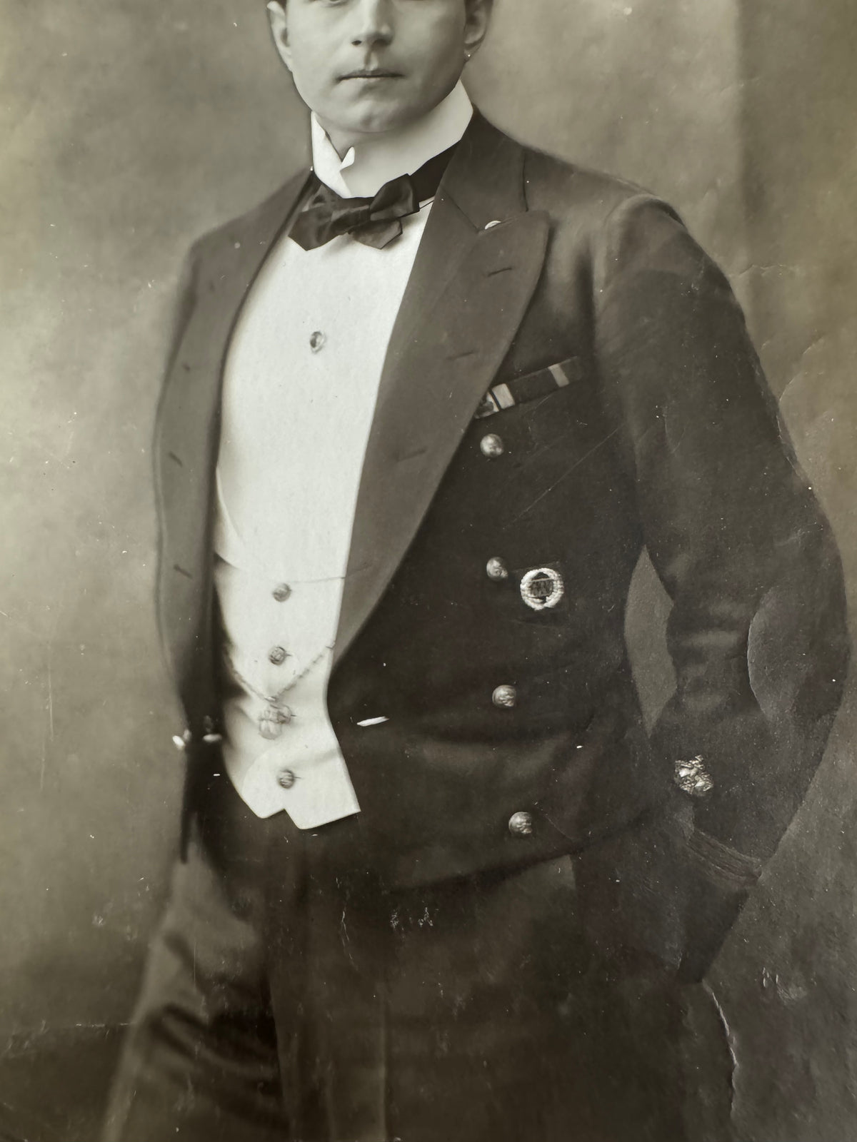 Messjacke und Weste von Prinz Adalbert von Preußen, ca. 1908