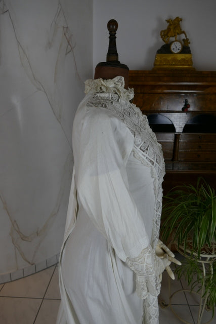 Boudoir-Gewand, Amerika, ca. 1877