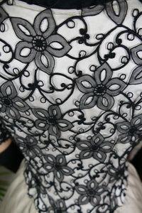 Victorianisches Abendkleid, ca. 1893 – Originaler Antik-Abendkleid aus den 1890er Jahren