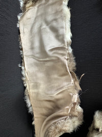 KÖNIGLICHE Stola aus Gänsefedern, aus dem Nachlass der Prinzessin Maria Immaculata von Bourbon-Sizilien, ca. 1875