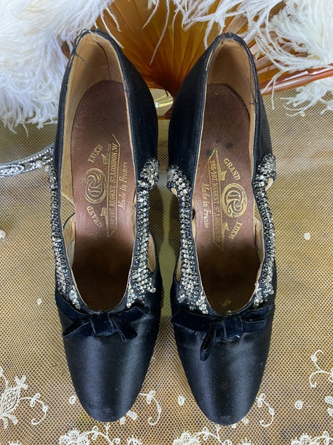 GRAND LUXE Abendschuhe, Frankreich, ca. 1927