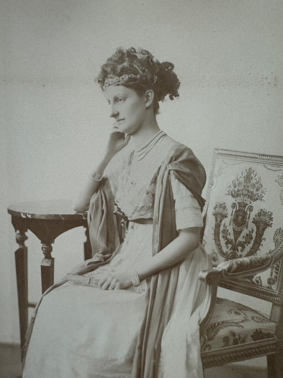 ROYAL Antikes Paar Spitzen-Taschentücher mit Toskana-Württemberg Doppelwappen aus der Aussteuer von Erzherzogin Maria Immakulata, um 1900