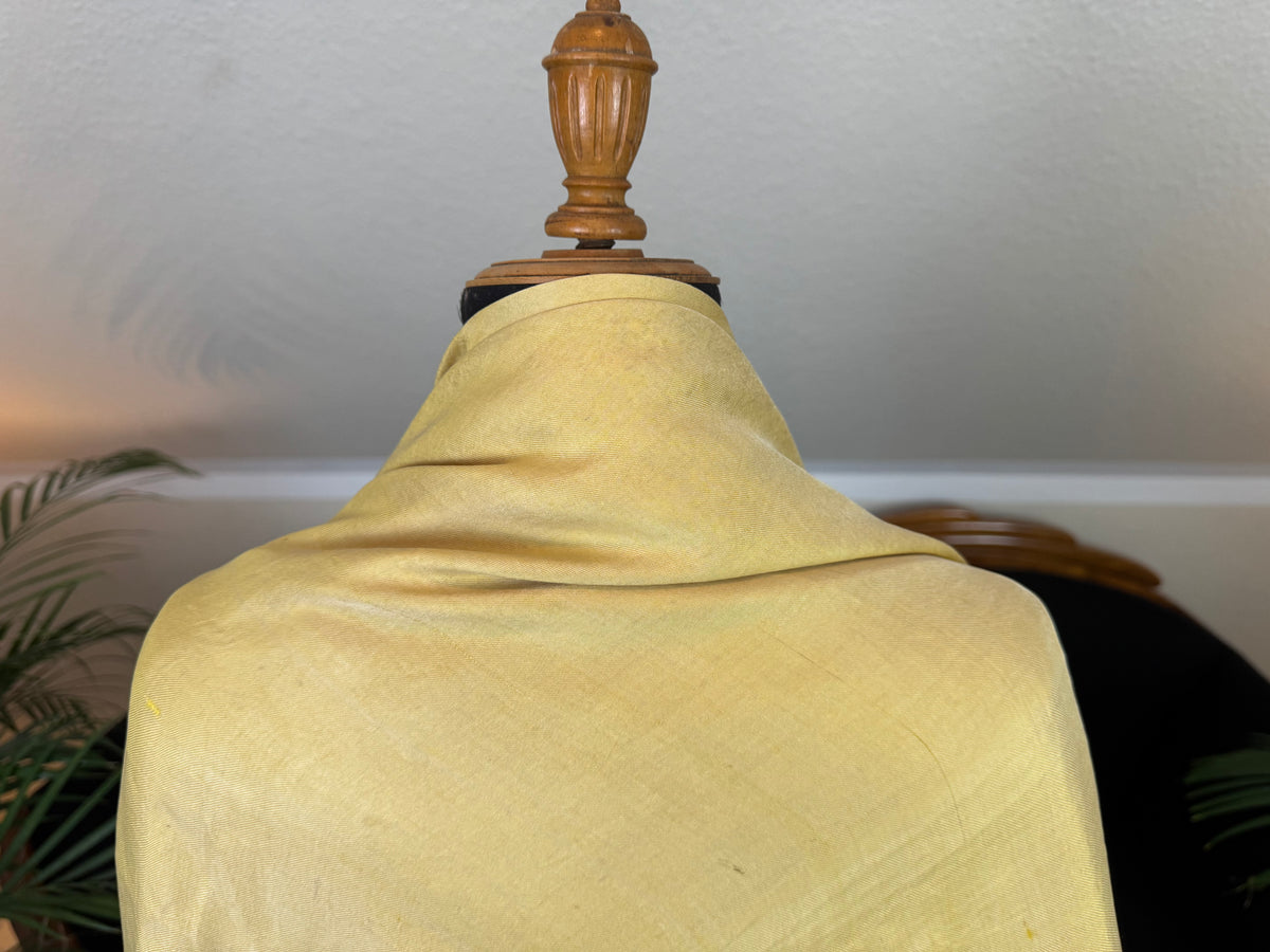 Antiker Regency-Schal mit Stickerei der Federn des Prinzen von Wales, ca. 1805