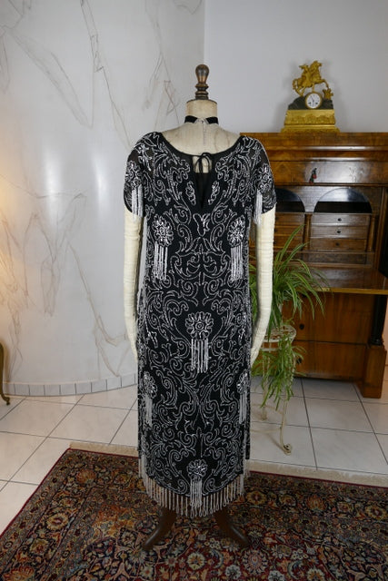 Besticktes Flapper-Kleid, Frankreich, ca. 1925