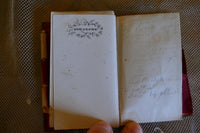 Souvenirheft, Paris, ca. 1865