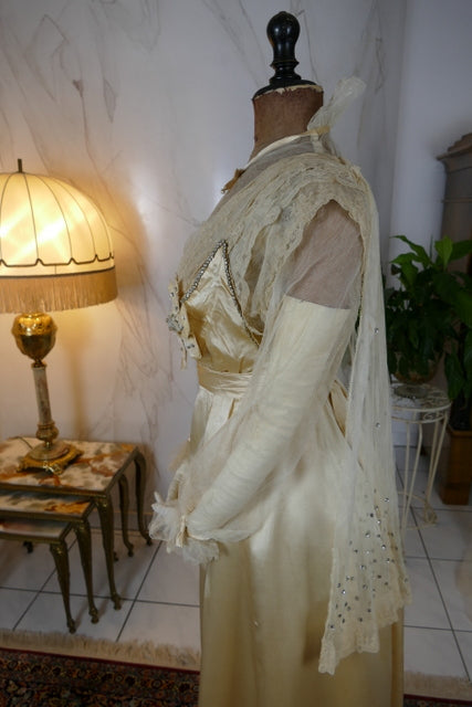 HUGHES &amp; STARNES Brautkleid, ca. 1915