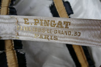 EMILE PINGAT Antikes viktorianisches Tournürenkleid, Paris, ca. 1882