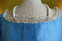Mieder-Reifrockkleid, 1850er Jahre