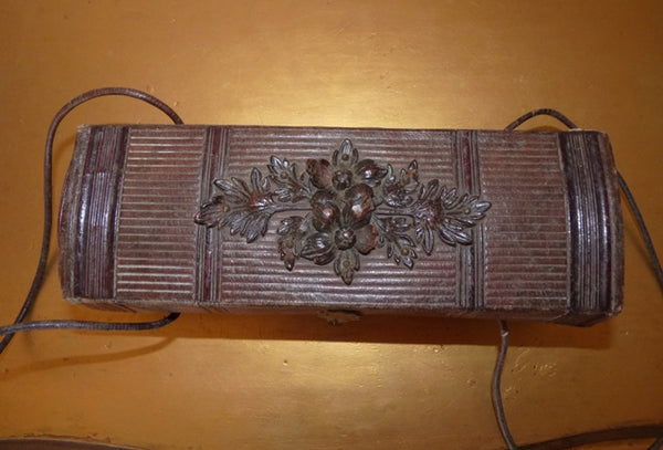 Regency-Handtasche aus Papiermaché, ca. 1810