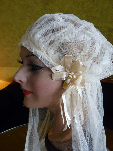 Voile de mariée, années 1920