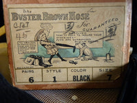 BUSTER BROWN Antike Jungenstrümpfe, 1920er Jahre