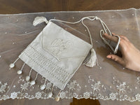 Leinenbeutel, Amerika, um 1900